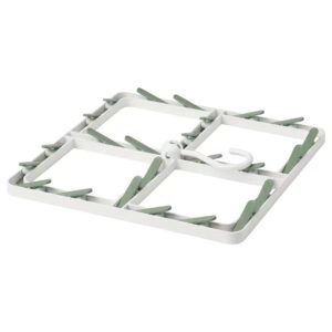 SLIBB Hang dryer 24 clothes pegs, green - Image 2