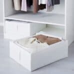 SKUBB Storage case, white, 44x55x19 cm - Image 5