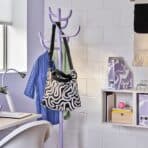 RÄCKLA Bag, foldable, patterned/black white, 48x36 cm/20 l - Image 6