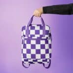 STARTTID Backpack, white/bright lilac, 27x9x38 cmx12 l - Image 3