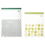 ISTAD Resealable bag, patterned/green, 6/4.5 l