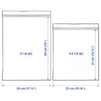 ISTAD Resealable bag, patterned/green, 6/4.5 l - Image 6