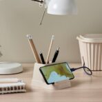 HÖNSNÄT Holder for mobile phone, natural - Image 3
