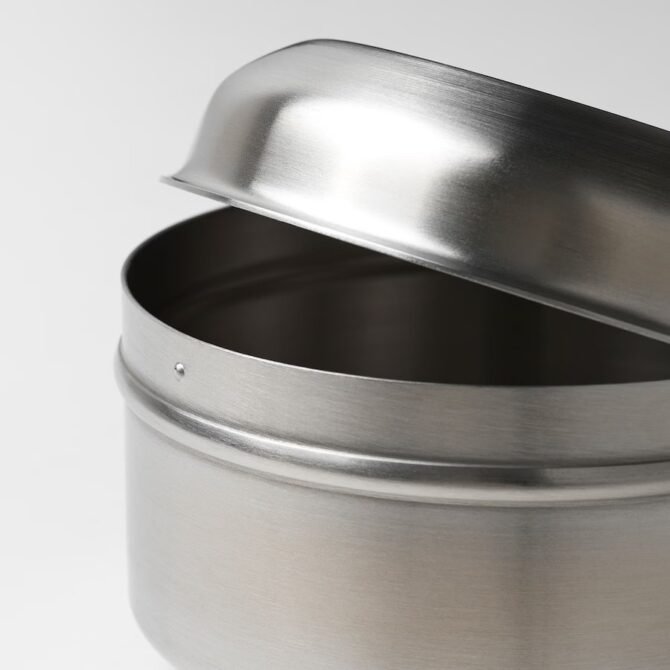 LÄTTUGGAD Snack container, set of 2, stainless steel - Image 3