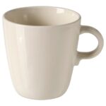 FÄRGKLAR Mug, glossy beige, 37 cl