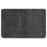 FRIKTION Door mat, grey, 38x58 cm