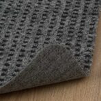 FRIKTION Door mat, grey, 38x58 cm - Image 4