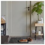 FRIKTION Door mat, grey, 38x58 cm - Image 5