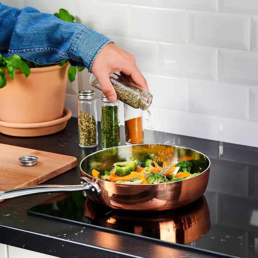 677-4 CITRONHAJ Spice jar, clear glass/stainless steel, 10 cl - Image 4