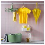 PRESSA Hanging dryer 16 clothes pegs, green - Image 4