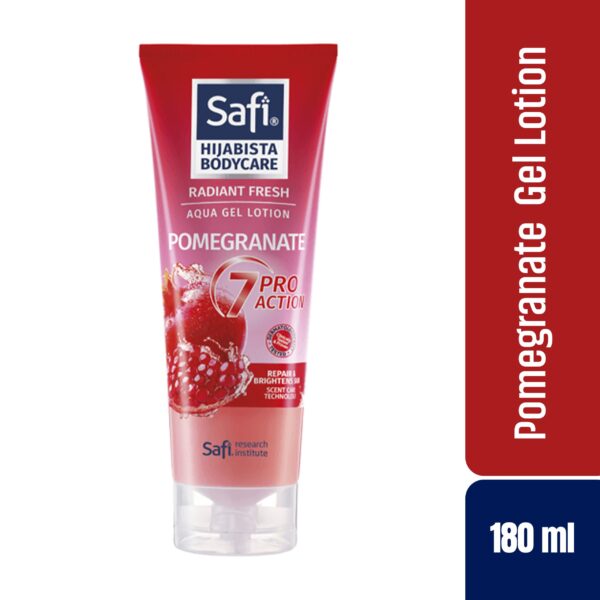 Safi Hijabista Bodycare Aqua Gel Lotion Radiant Fresh 180ml