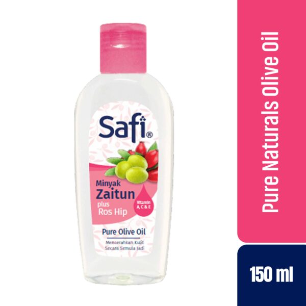 Safi Naturals Olive Oil Minyak Zaitun plus Ros Hip 150ml