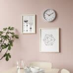 TJALLA Wall clock, silver-colour, 28 cm - Image 2