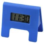 KUPONG Alarm clock, bright blue, 7x6 cm
