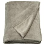 TRATTVIVA Bedspread, light grey-green, 150x250 cm