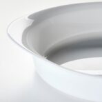 LÄTTVIKTIG Oven dish, white, 30x19 cm - Image 4