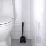 BOLMEN Toilet brush/holder, black - Image 2