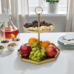 GOKVÄLLÅ Serving stand, two tiers, 27x27x32 cm - Image 3
