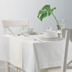 GOKVÄLLÅ Table-runner, beige, 35x130 cm - Image 5