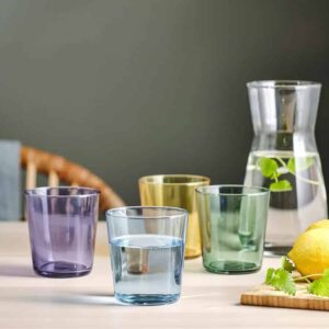 PAPPERSBJÖRK Glass, mixed colours, 30 cl - Image 4