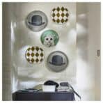 GALLERISKOG Wall decoration, set of 3, mixed motifs - Image 2