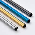 LUFTTÄT Drinking straws/cleanbrush set of 5, mixed shapes mixed colours - Image 3