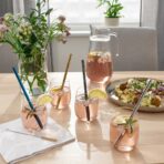 LUFTTÄT Drinking straws/cleanbrush set of 5, mixed shapes mixed colours - Image 6