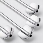 LUFTTÄT 5-pc drink strw/spoon set w clng br, stainless steel - Image 3