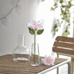 SMYCKA Artificial flower, in/outdoor/Dahlia pink, 30 cm - Image 2