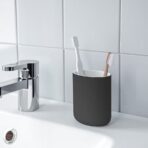EKOLN Toothbrush holder, dark grey - Image 3