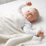 GULSPARV Blanket, white, 70x90 cm - Image 2