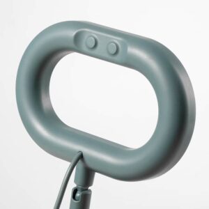 STÄNKREGN LED ring lamp, dimmable/turquoise - Image 4