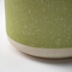 LÖVSKOGSLUND Scented candle in ceramic jar, Apple/bright beige-yellow, 25 hr - Image 5