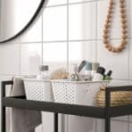 PLOGSVÄNG Storage basket, white, 15x20x10 cm - Image 6