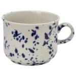 SILVERSIDA Mug, patterned/blue, 40 cl