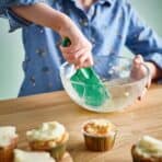 SJÖRUDA Spatula, bright green, 18 cm - Image 2