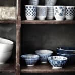 ENTUSIASM Bowl, patterned/blue, 12 cm - Image 3