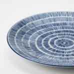 ENTUSIASM Side plate, patterned/blue, 18 cm - Image 2
