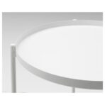 GLADOM Tray table, white, 45x53 cm - Image 9