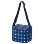 PILLERSTARR Cooling bag, patterned/blue, 26x19x19 cm