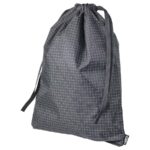 RENSARE Bag, check pattern/black, 30x40 cm/8 l