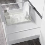 VARIERA Dish drainer, white, 42x30 cm - Image 2