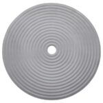 DOPPA Shower mat, dark grey, 46 cm