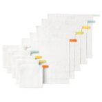 KRAMA Washcloth, white, 30x30 cm