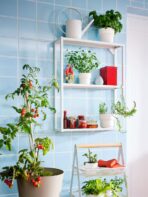 FÖRENLIG Plant pot, in/outdoor white, 9 cm - Image 2