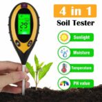 4 In 1 Soil Survey Analyzer Moisture Tester Tool PH