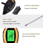 4 In 1 Soil Survey Analyzer Moisture Tester Tool PH - Image 3