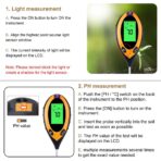 4 In 1 Soil Survey Analyzer Moisture Tester Tool PH - Image 9