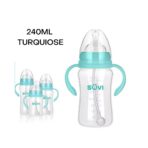 Suvi Wide Neck Milk Battle 240ml (Blue)