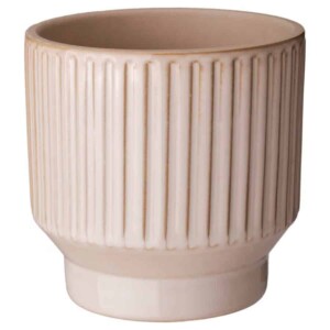 Honungspalm plant pot in beige, 9 cm for indoor and outdoor use. Stylish and durable for your plant.